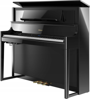 Roland LX 708 PE lesklý čierny - digitálne piano